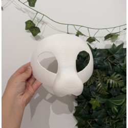 Feline 3d printed Base for Therian mask